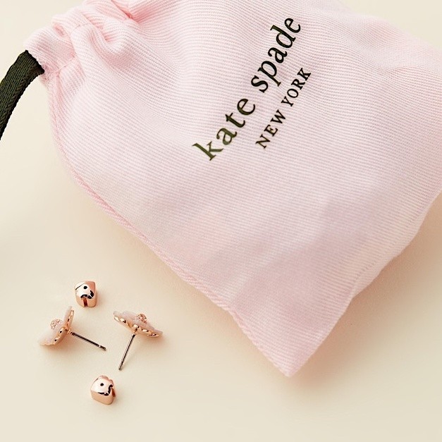 [ new goods * genuine article ] Kate Spade Precious pansy studs earrings 