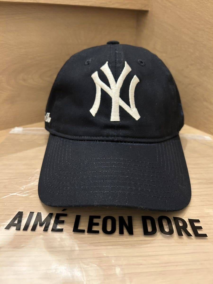 ★Aime Leon dore New Era 9Twenty Cap NewYork Yankees Big Logo Ballpark エメ レオン ドレ ニューヨーク ヤンキース 帽子 キャップ ★_画像4