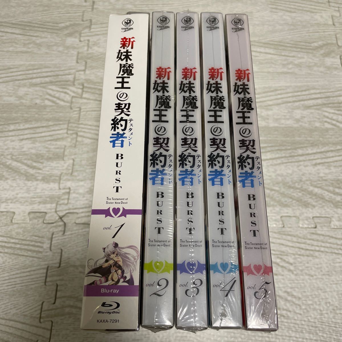 新妹魔王の契約者 BURST 全5巻Blu-ray 全巻 ブルーレイ - 少年漫画