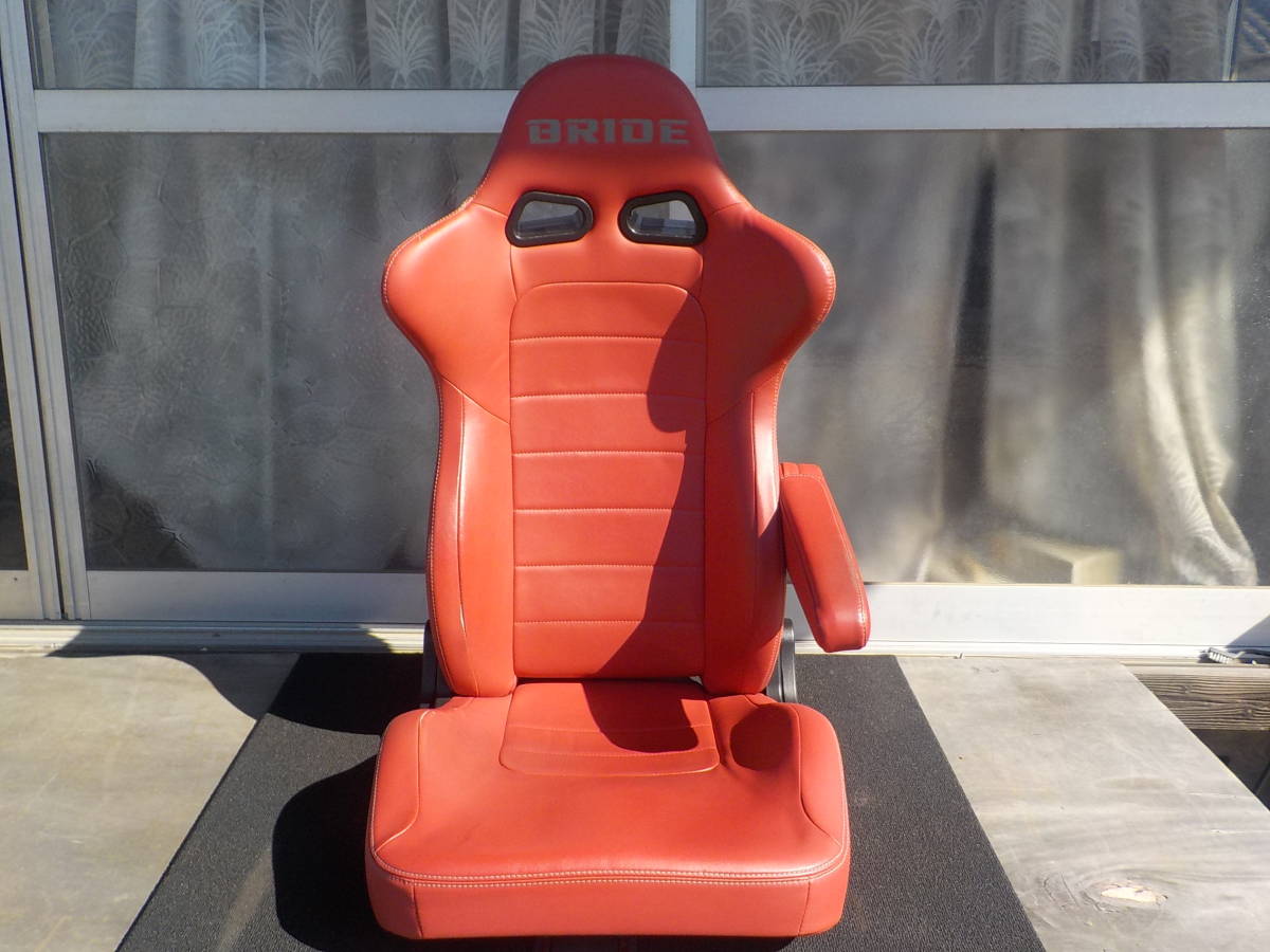 60213 ZEK3 Z* bride * bucket seat euro Star EUROSTER CRUZ E54PBN red leather including in a package un- possible gome private person delivery un- possible *BRIDE