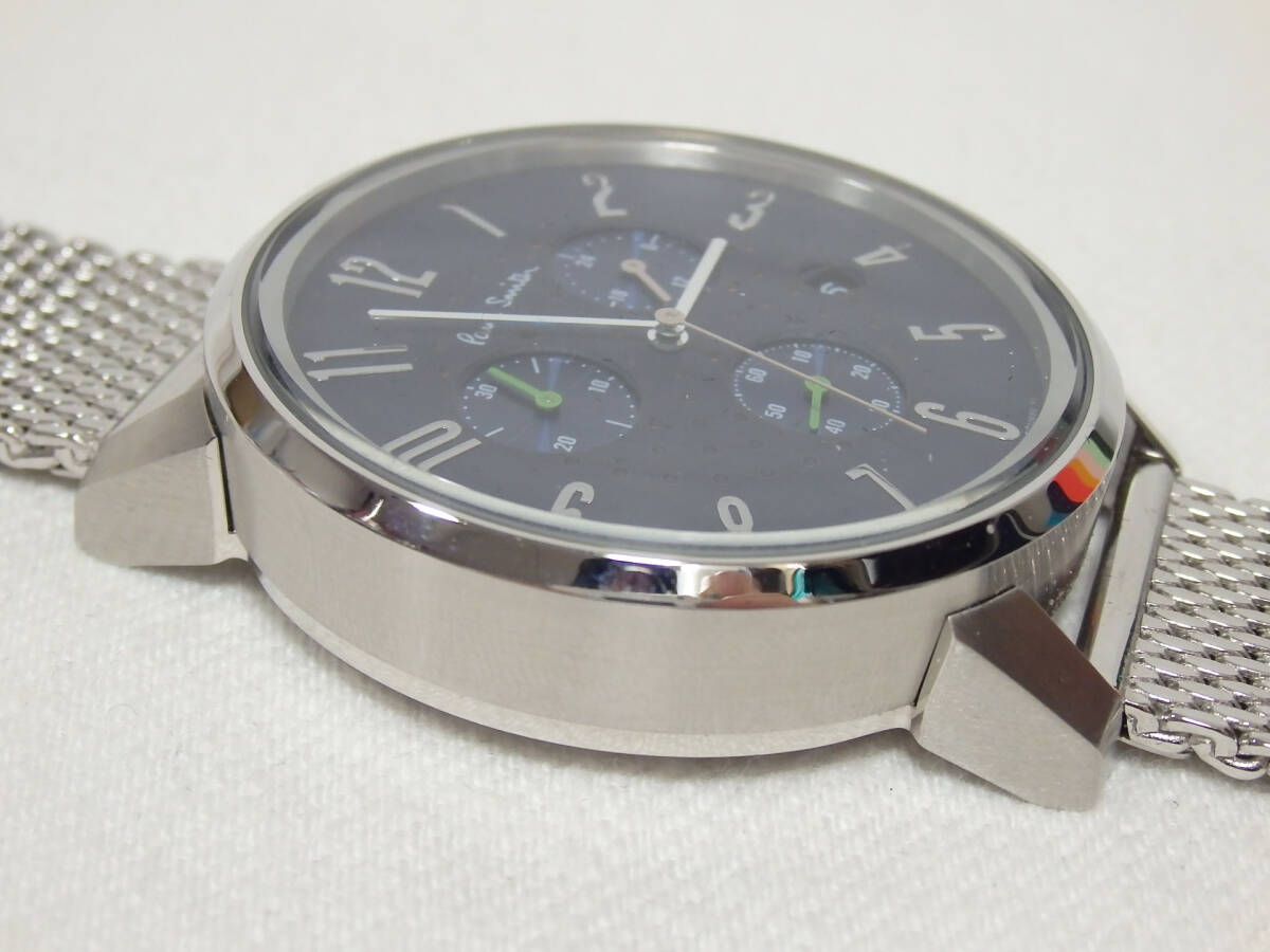 G50556 Paul Smith J505-T021301 ポールスミス メンズ 腕時計 箱付き ※2024年1月15日購入品_画像7