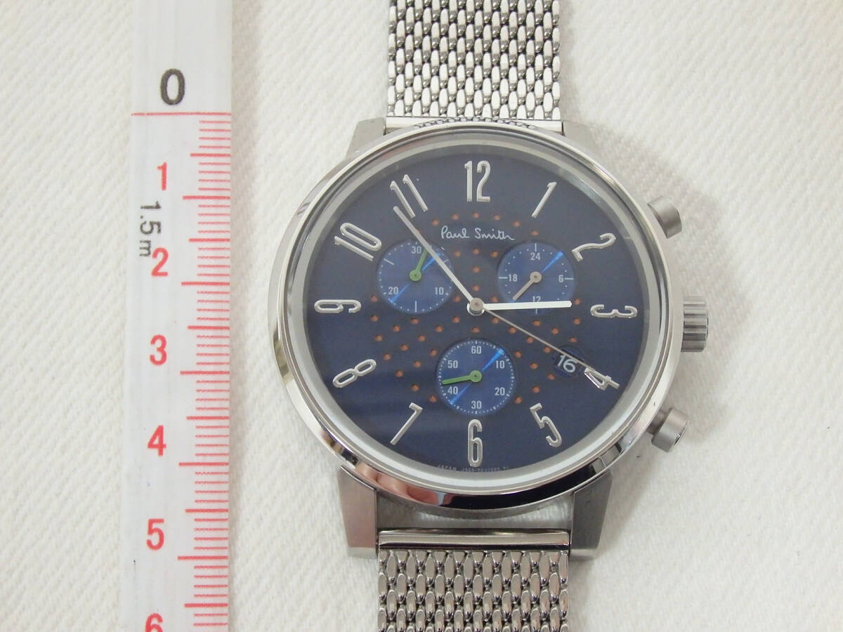 G50556 Paul Smith J505-T021301 ポールスミス メンズ 腕時計 箱付き ※2024年1月15日購入品_画像2