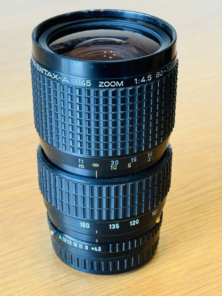 PENTAX-A 645 smc 80-160mm F4.5　光学系きれい　外観良し　動作良好　ペンタックス_画像2