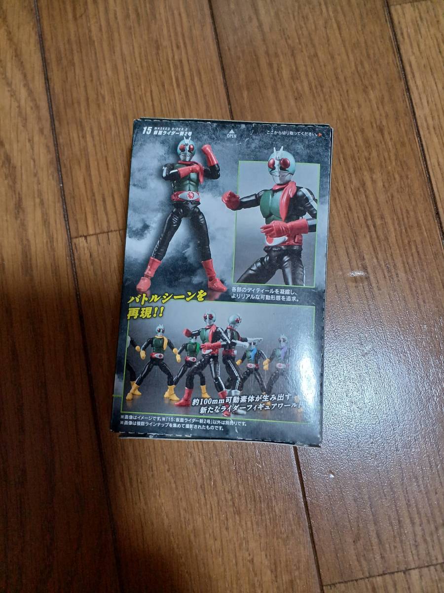 SHODO. перемещение Kamen Rider VS 15 Kamen Rider новый 2 номер MASKED RIDER 2 BANDAI нераспечатанный товар 