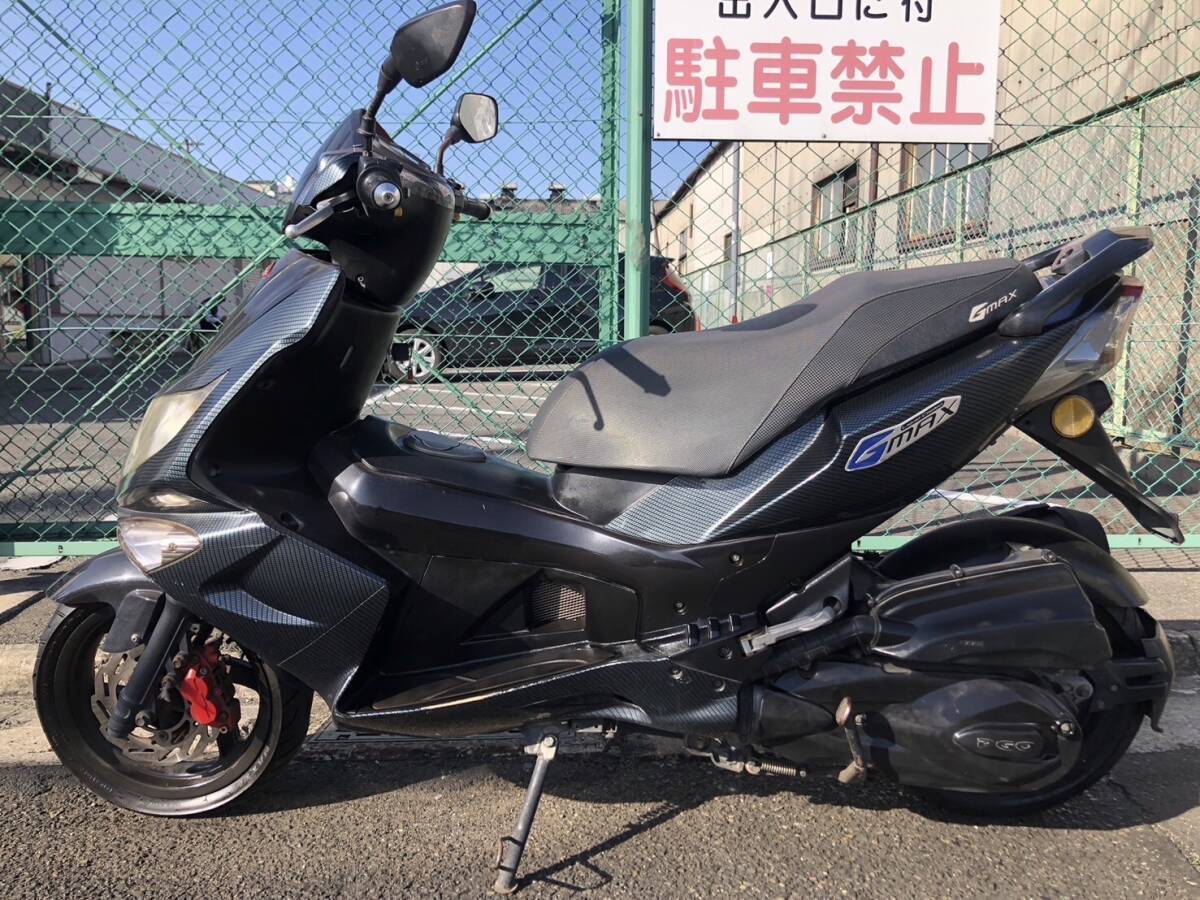 PGO　G-MAX125　82304㎞　エンジン実働　125㏄　通勤・通学などに　書類あり 大阪より 売り切り　ズーマーX　DIO_画像3