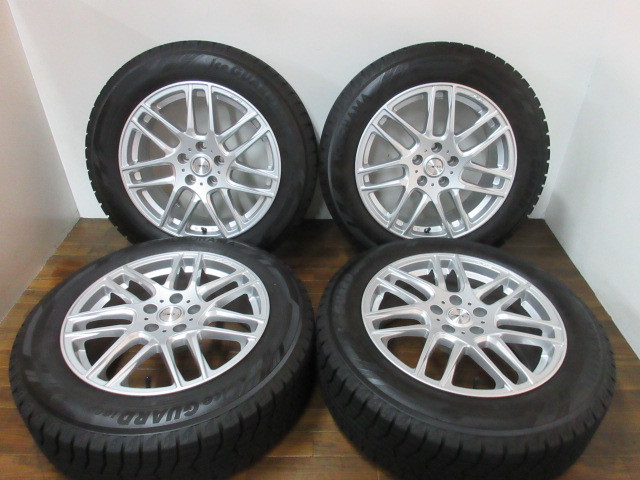 【送料無料・税込み】BIGWAY EURO AFG 17in7.5J+38 5穴110 YK iceGUARD iG60 215/60R17 レネゲード_画像1