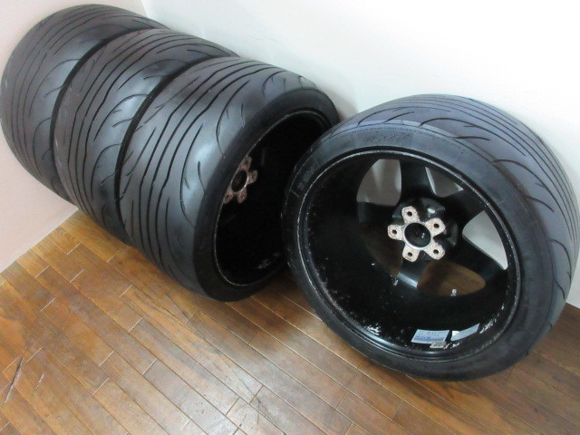 【送料無料・税込み】(2)NISMO LM GT4 BKミテッド2 02Ver 18in9.5J+12 5穴PCD114.3 NS-2R 265/35R18絶版希少200セット限定！_画像9