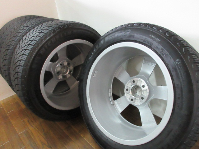 【送料無料・税込み】アウディA6 F2D 純正 18in8J+39 5穴PCD112 ミシュラン X-ICE SNOW 225/55R18_画像9