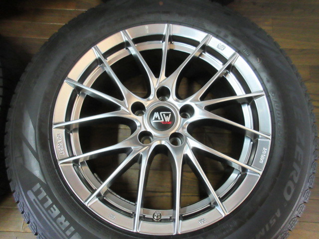 【送料無料・税込み】MSW 29 by OZ Racing 17in7.5J+35 5穴PCD112 PI ICE ZERO アシンメ 215/65R17 VW ティグワン アウディQ3等_画像5