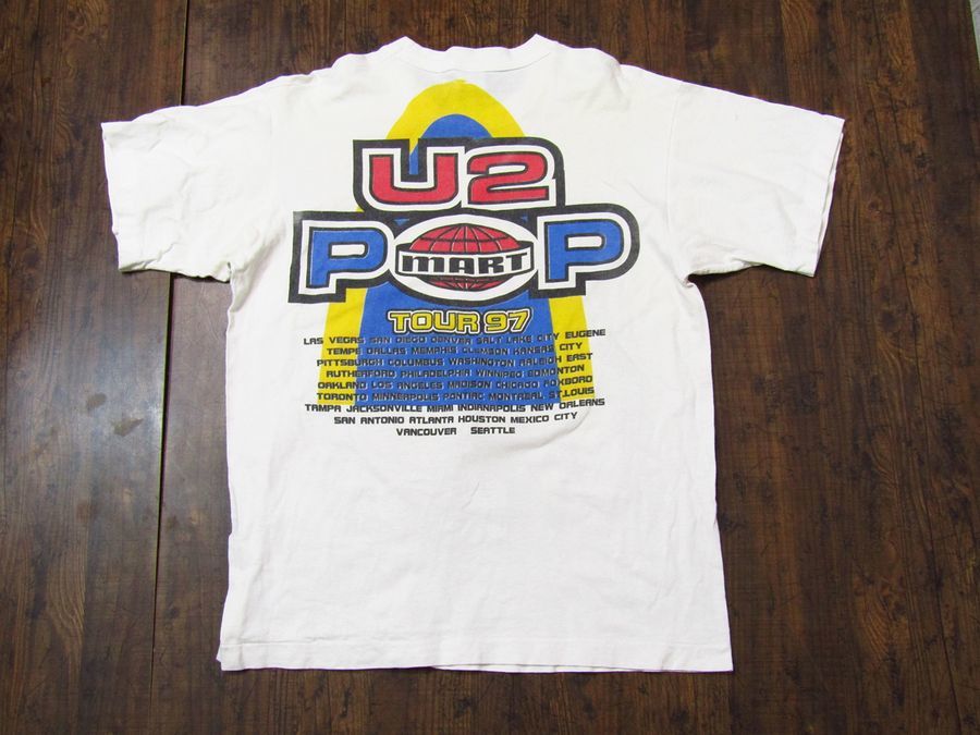U2 97 year Tour T-shirt Vintage size L