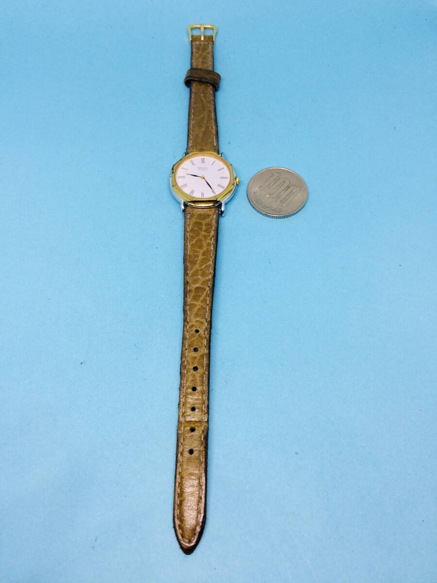 (D27)粋な時計(*'▽')セイコー・2320・オクタゴン（電池交換済み）S&G・レディス腕時計USED（送料全国一律185円）しゃれた時計です。_画像9