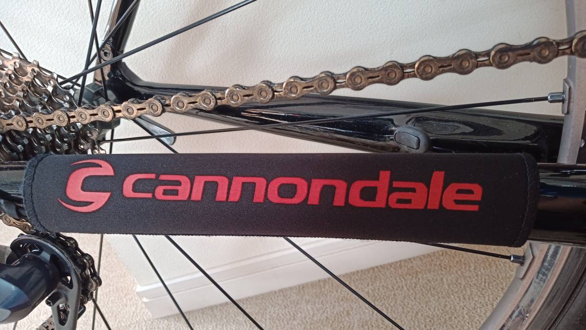 新品 チェーンステー プロテクター カバー キャノンデール Cannondale（赤） 【送料最安84円！】の画像2