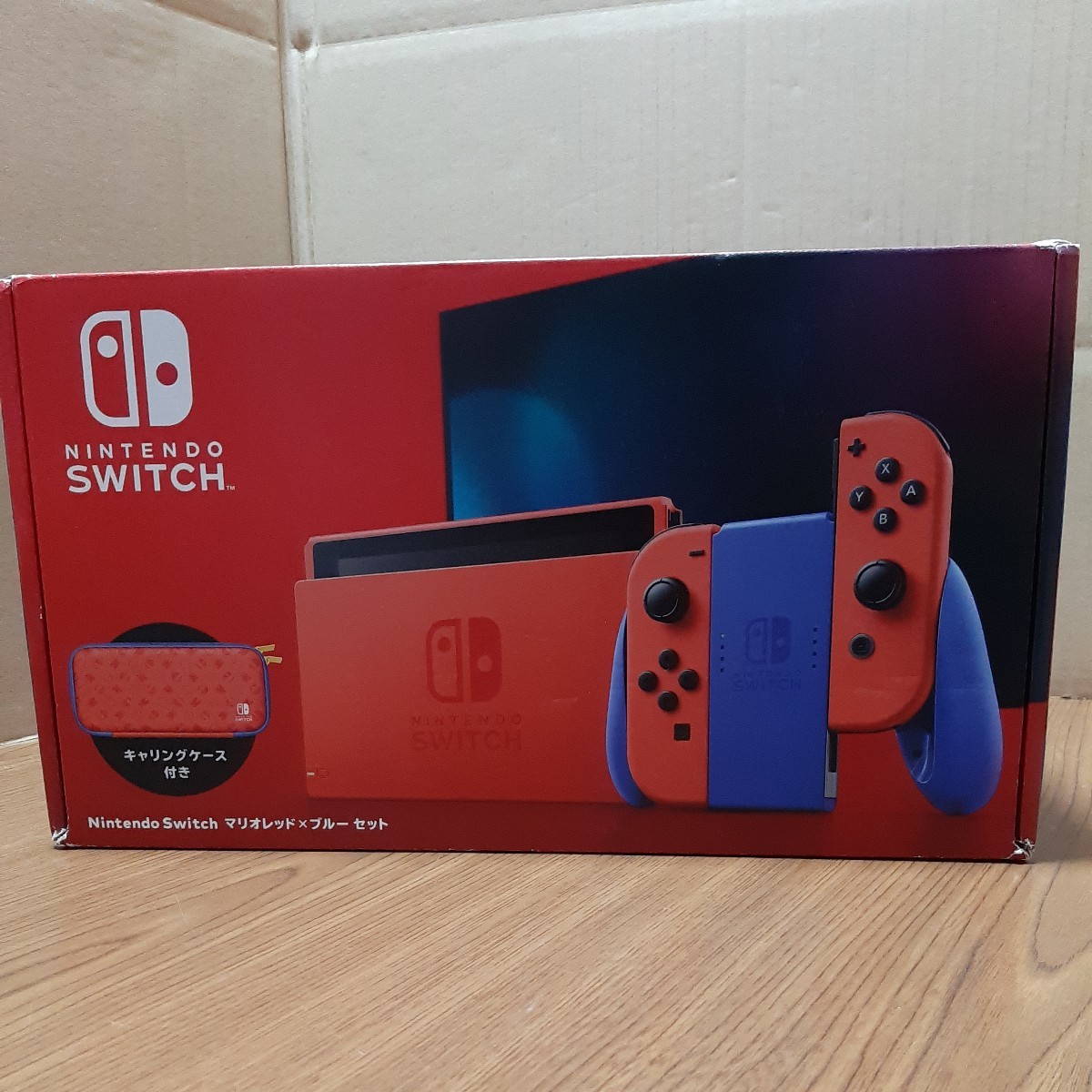 Nintendo Switch マリオレッド×ブルーセットの箱 ニンテンドー 任天堂