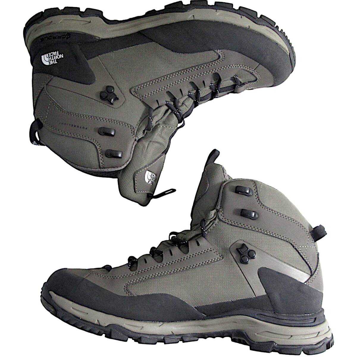 最安値に挑戦! トレッキングシューズ FUTURELIGHT MID CRESTON ノースフェイス 新品 【27.5cm】定2.2万 茶×黒 R136 防水透湿 FACE NORTH THE 27.5cm