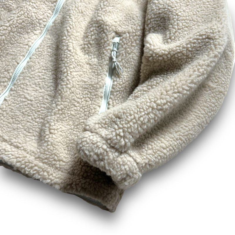 【XL】新品 MILLET ミレー ボアフリースジャケット 韓国限定モデル 保温 防寒 リラックスフィット フーデッドブルゾン アウトドア ◆R024_画像5