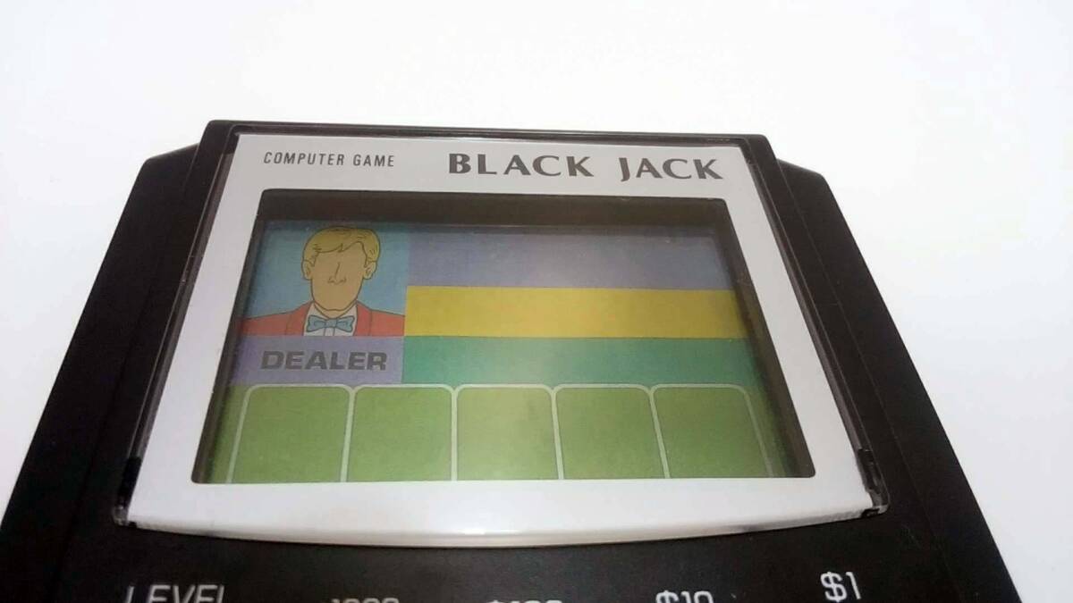 GAKKEN LCD COMPUTER GAME BLACK JACK / Black Jack playing cards * card game electron game Gakken / Gakken new goods * unused goods 