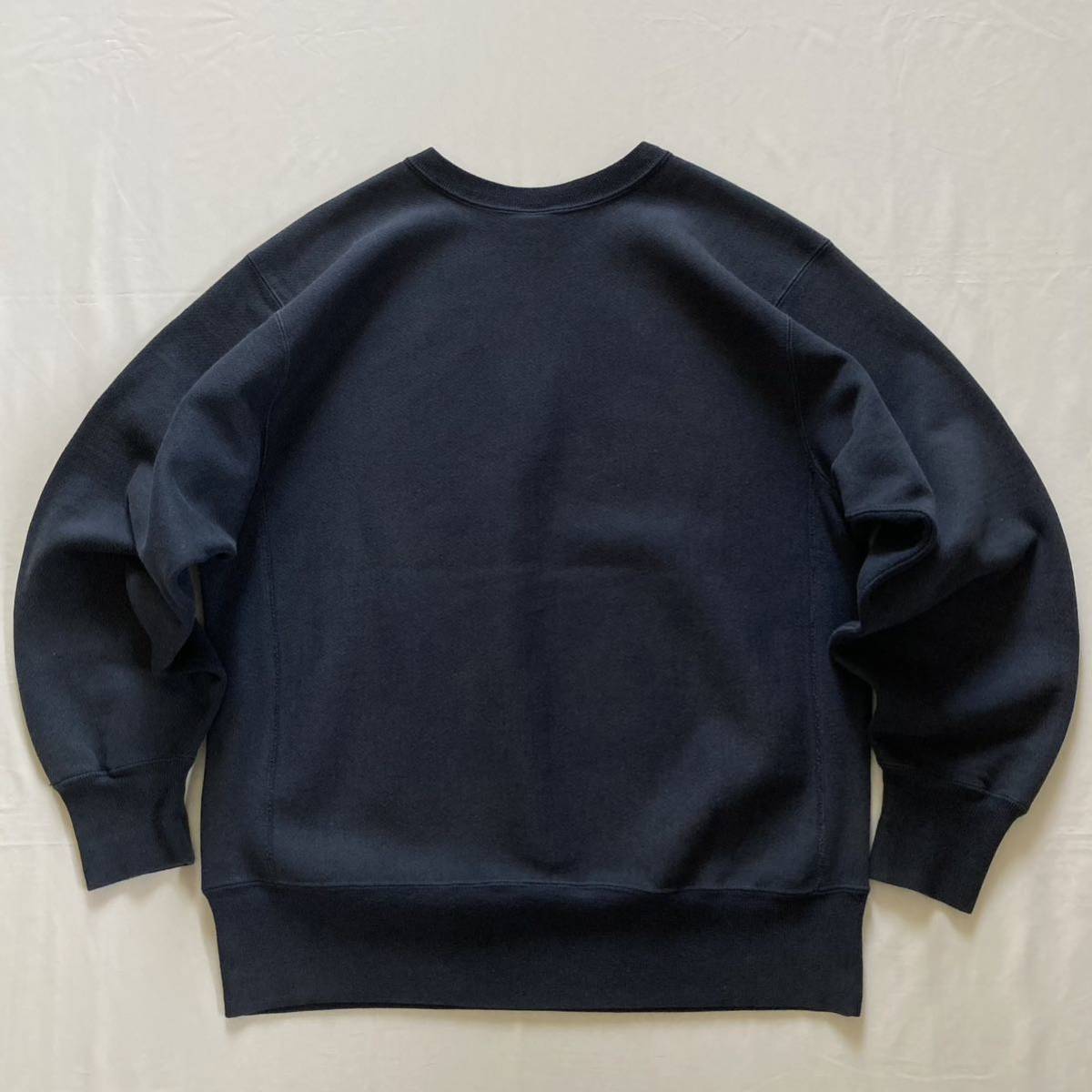 超美品 良デザイン 希少種 NAVY ネイビー 80's90's チャンピオン Champion リバースウィーブ reverse weaveビンテージ VINTAGE アメリカ製_画像8