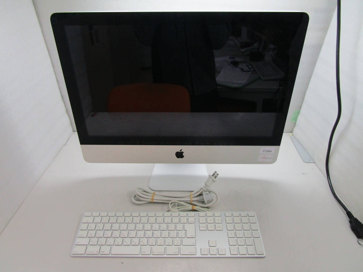 Apple iMac Mid 2011 21.5インチ ② ModelNumber:A1311 Core i5 2.5GHz/メモリ4GB/HDD500GB/MacOS X 10.7.5 管理番号I-289の画像2