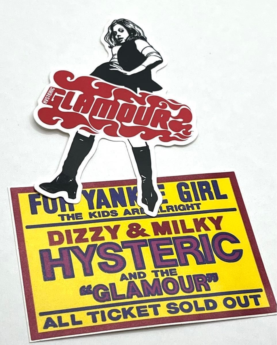 HYSTERIC GLAMOUR Sticker VIXEN GIRL ヒステリックグラマーステッカー 2枚