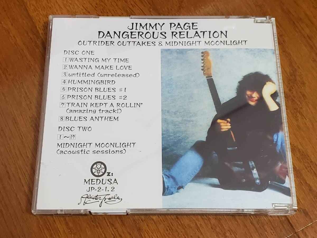 (2CD) Jimmy Page●ジミー・ペイジ / Dangerous Relation MEDUSA Led Zeppelin●レッド・ツェッぺリン_画像2