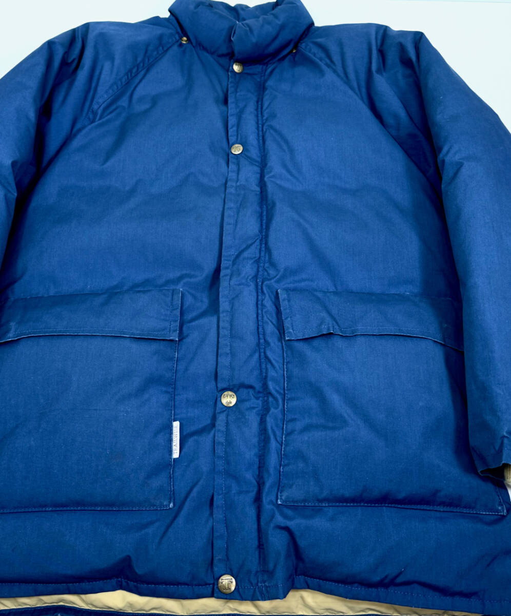 USA製 1970s TRAILWISE BERKELEY Goose down jacket S Blue ヴィンテージ グースダウンジャケット ブルー VINTAGE_画像9