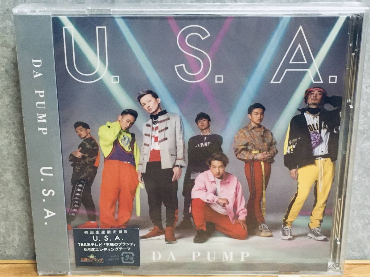 DA PUMP　未開封新品　U.S.A.　初回生産限定盤 CD+DVD　ダパンプ USA J-EURO Jユーロ_画像1