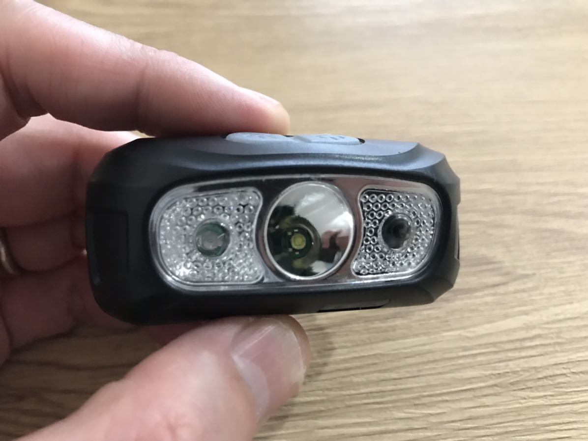 LEDヘッドライト ヘッドランプ USB充電式 の画像2