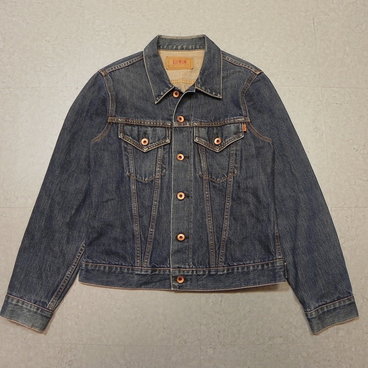 日本製 EDWIN エドウィン 5550 0026 デニムジャケット 日本製 EDWIN エドウィン 5550 0026 デニムジャケット