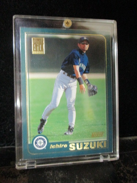 ★野球カード　ICHIRO　2001 Topps シリーズ2　#726 RC Card _画像1