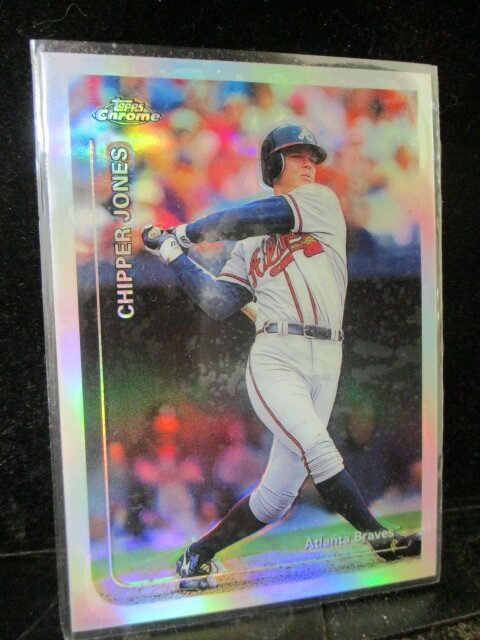 ★野球カード C・ジョーンズ 1999 Topps Chrome Refractor #355_画像1