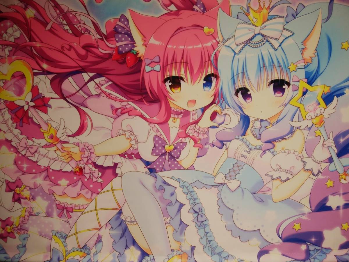 スーツ特別割引クーポン 神代ぴよ B2タペストリー 魔法少女 タペストリー
