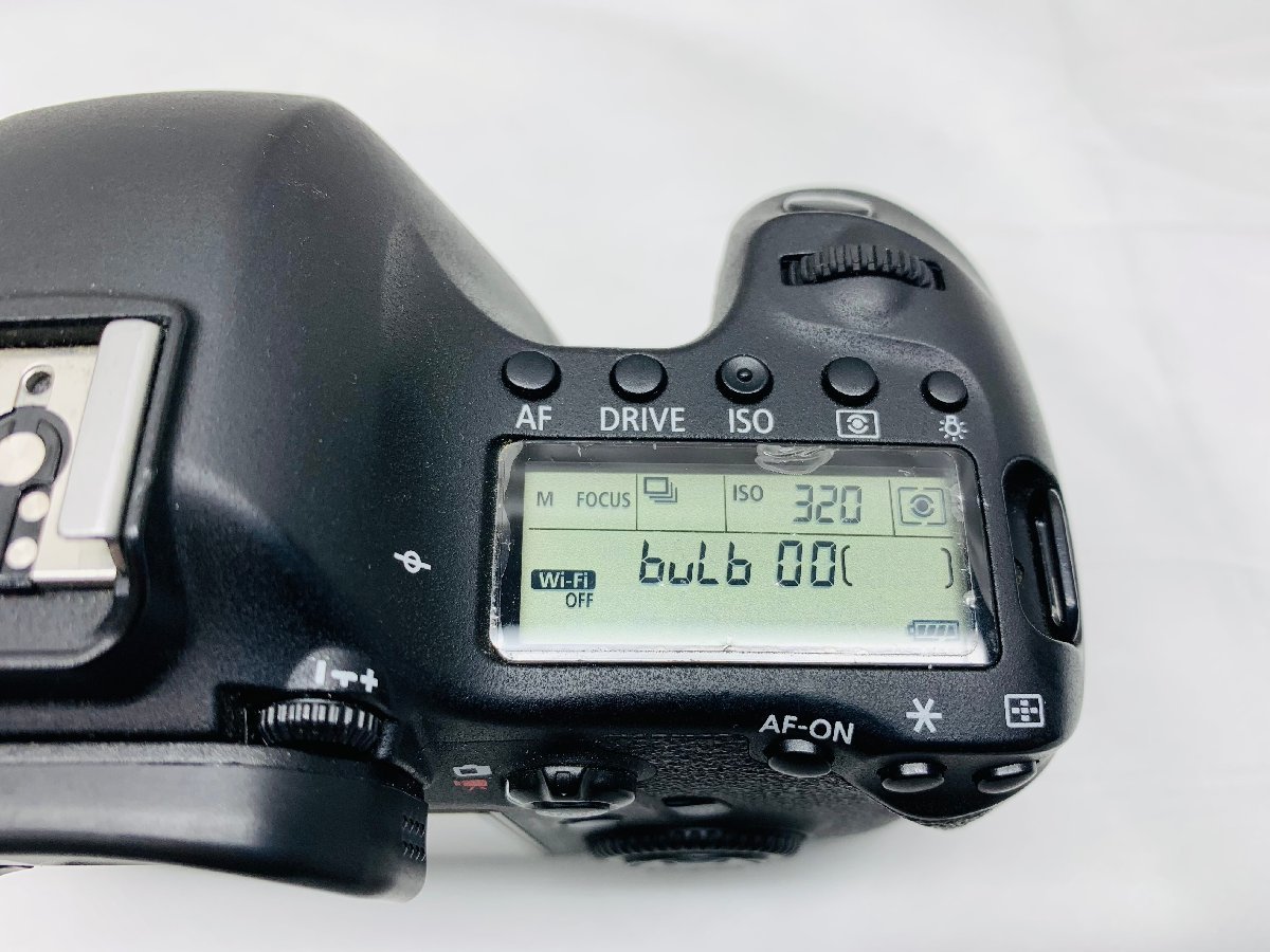 【通電確認のみ】CANON EOS6D ボディ　デジタル一眼レフカメラ　充電器/バッテリー2個付き_画像9