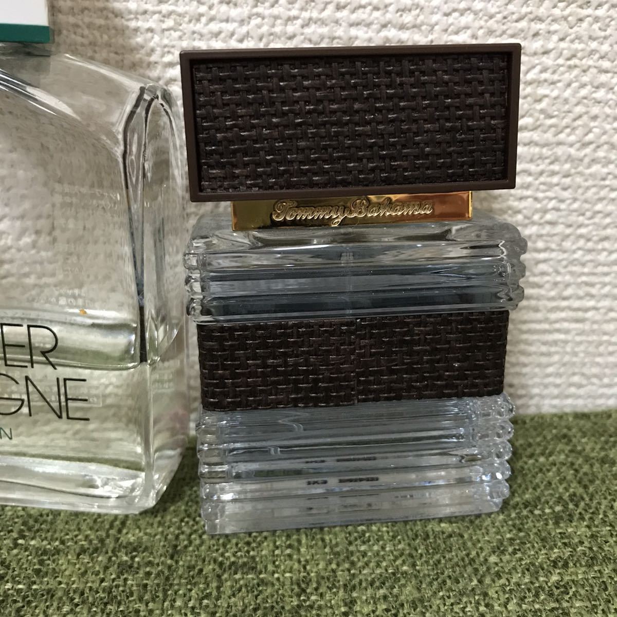 ☆1円〜！香水 parfum オーデコロン ハンカチ まとめ Tommy Bahama TABAC 当時物 ブランド ゆうパック820円_画像9