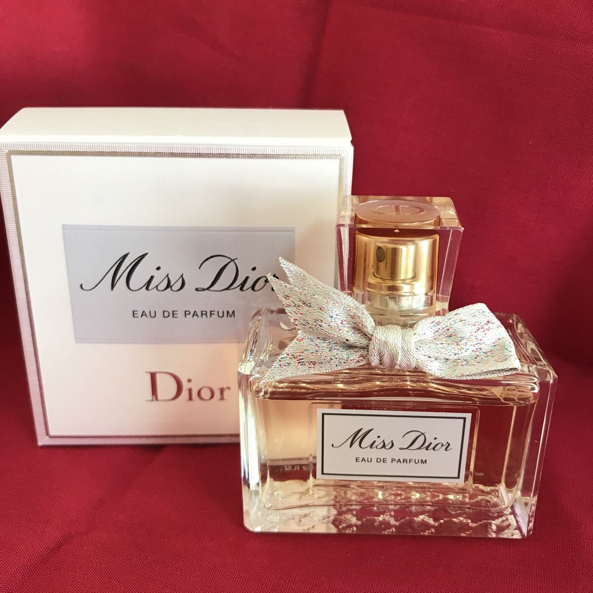 ☆1円〜 Miss Dior ミス ディオール オードゥ パルファン クリスチャンディオール 香水 当時物 かわいい 残量確認下さいゆうパック820円_画像1