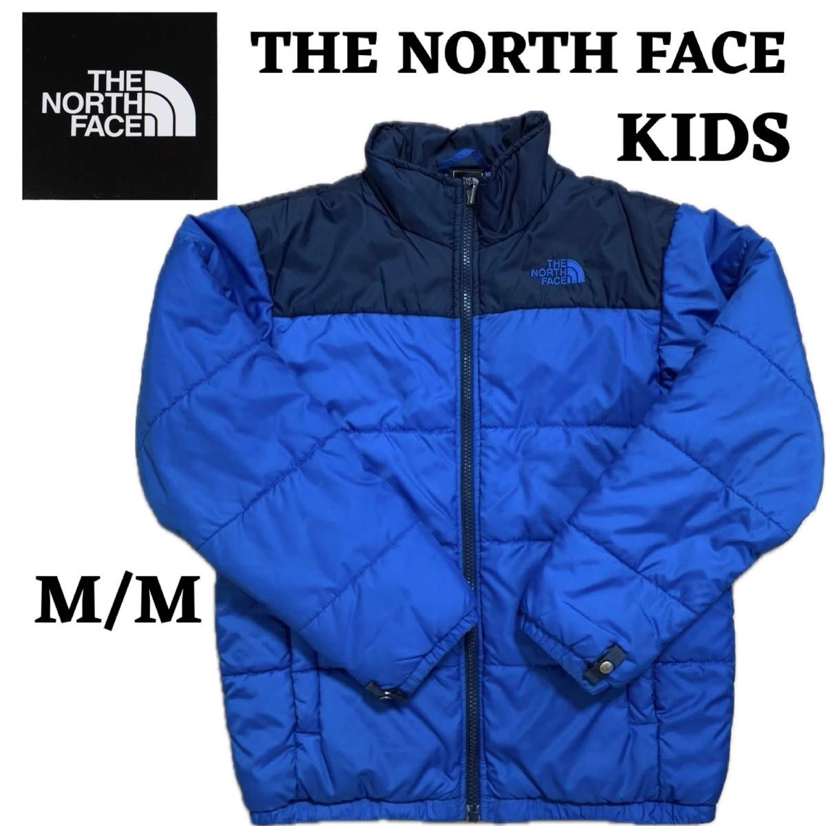 【REUSE：THE NORTH FACE 】 ノースフェイス　KIDS 軽量　ダウンジャケット　M/M サイズ