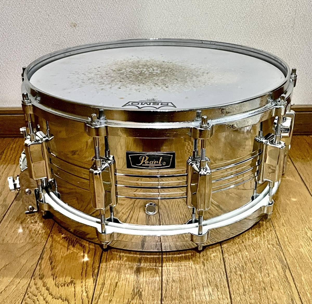 ☆Pearl/パール製ジュピタースネアドラム14''x6.5''希少！送料無料_画像1