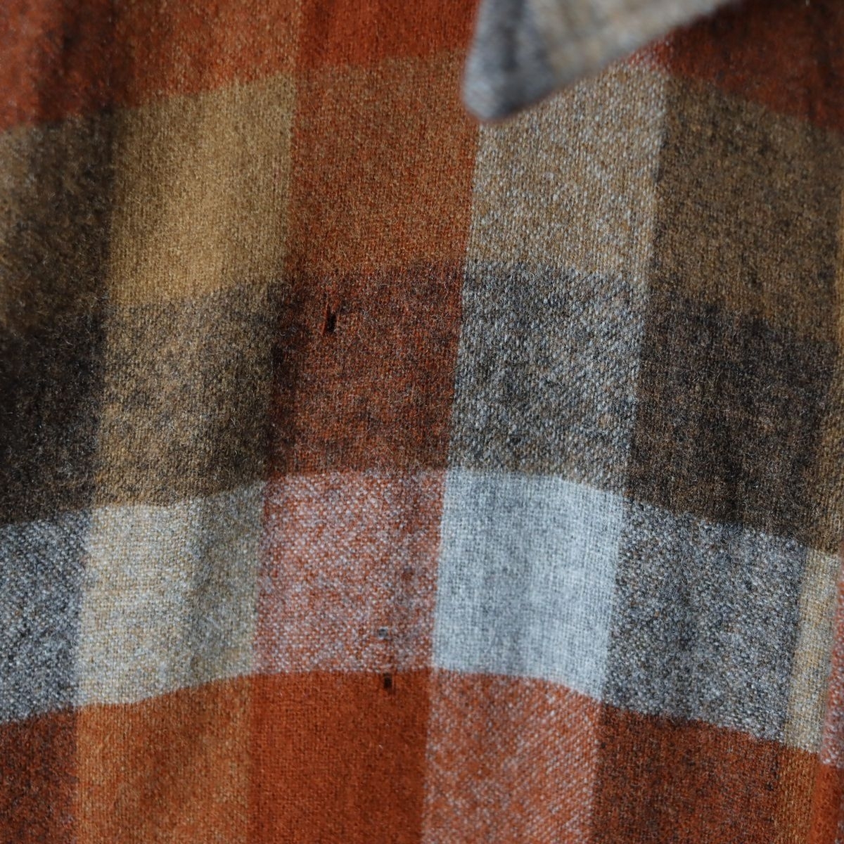 70s USA製 PENDLETON ペンドルトン ウール チェック シャツ size XL / 古着 ヴィンテージ_画像5