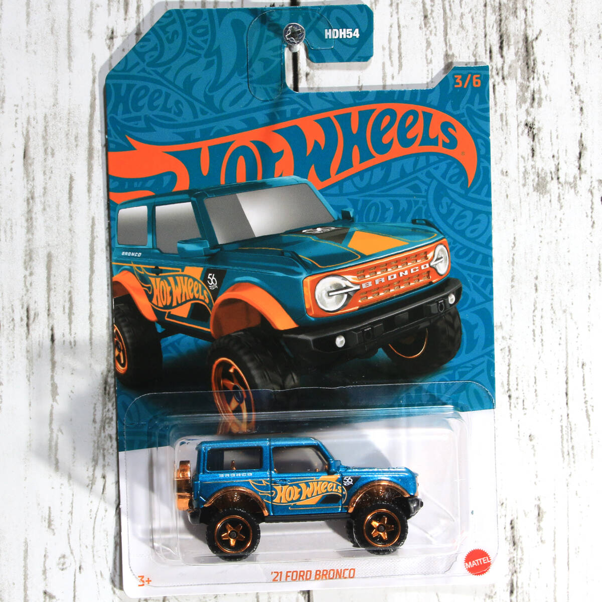 【JHM TOY】’21 FORD BRONCO 2024 Pearl & Chrome (Teal & Copper) Mix1 56周年 日本未発売_画像2