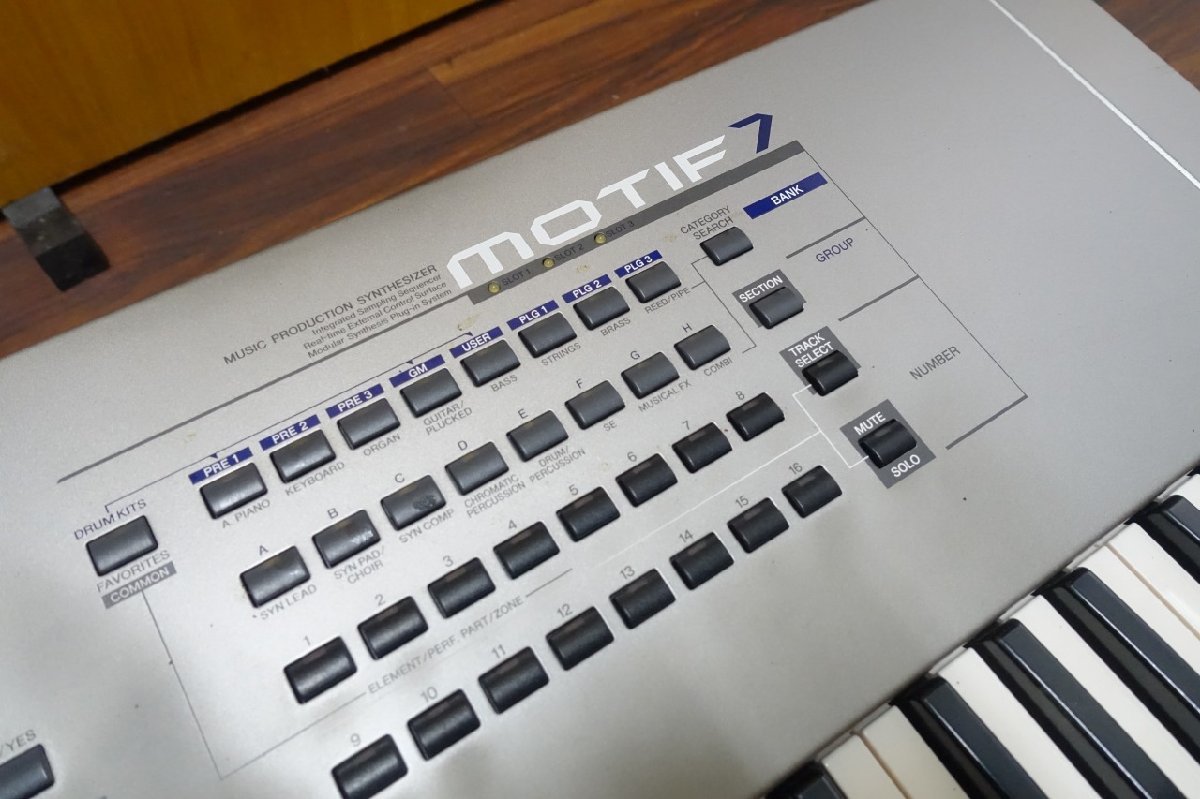 ヤマハ　シンセサイザー　MOTIF7　YAMAHA　中古　キーボード　楽器　鍵盤　デジタル_画像7