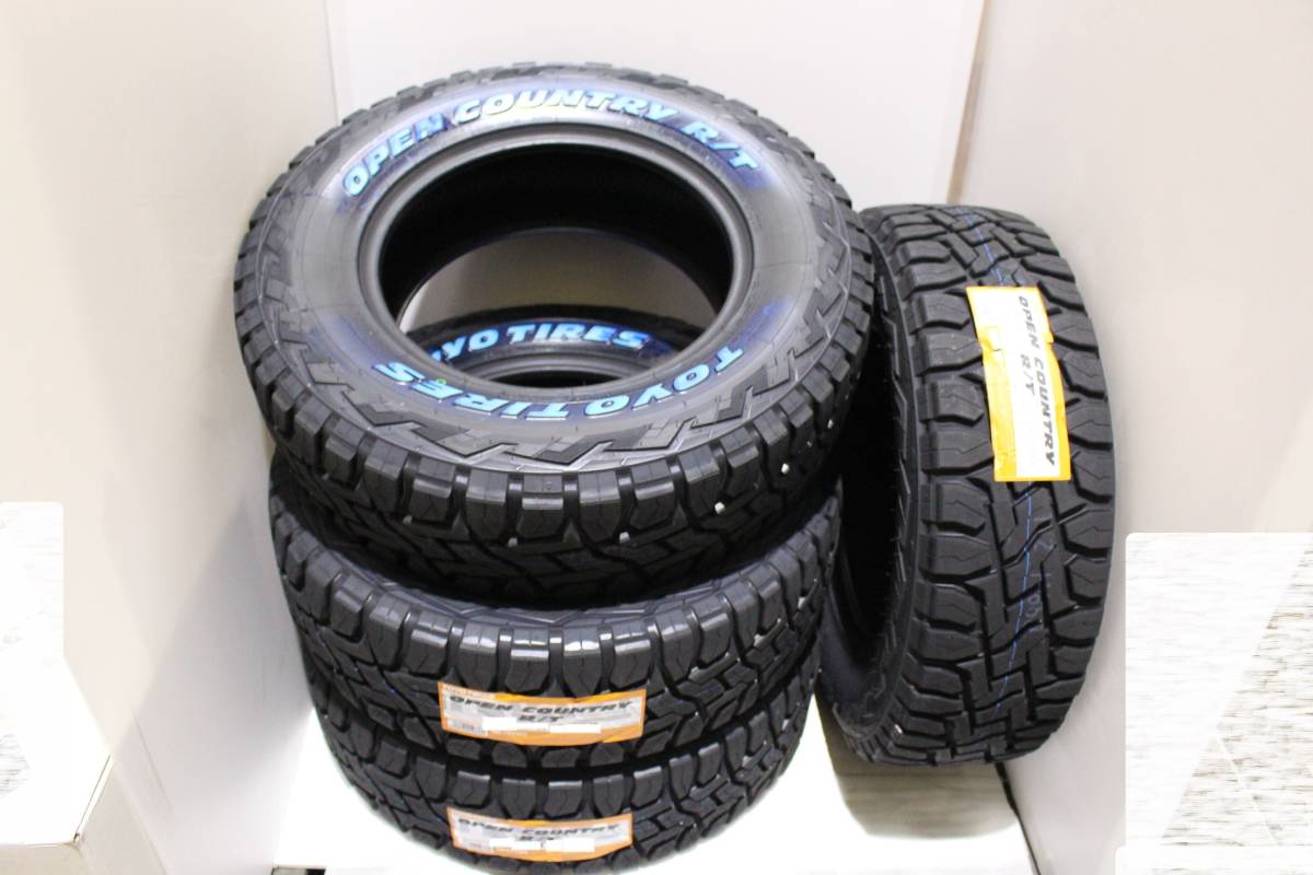 送料無料　オープンカントリー R/T 265/65R17 102Q ４本 ホワイトレター トーヨータイヤ 個人宅配達OK TOYO TIRES OPEN COUNTRY_画像はサンプルです。