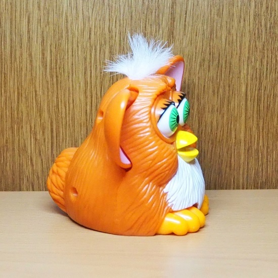 ファービー フィギュア  Furby オレンジ ローラー おもちゃ マクドナルド 1998 ミール トイ アメトイ ハッピーセットの画像3