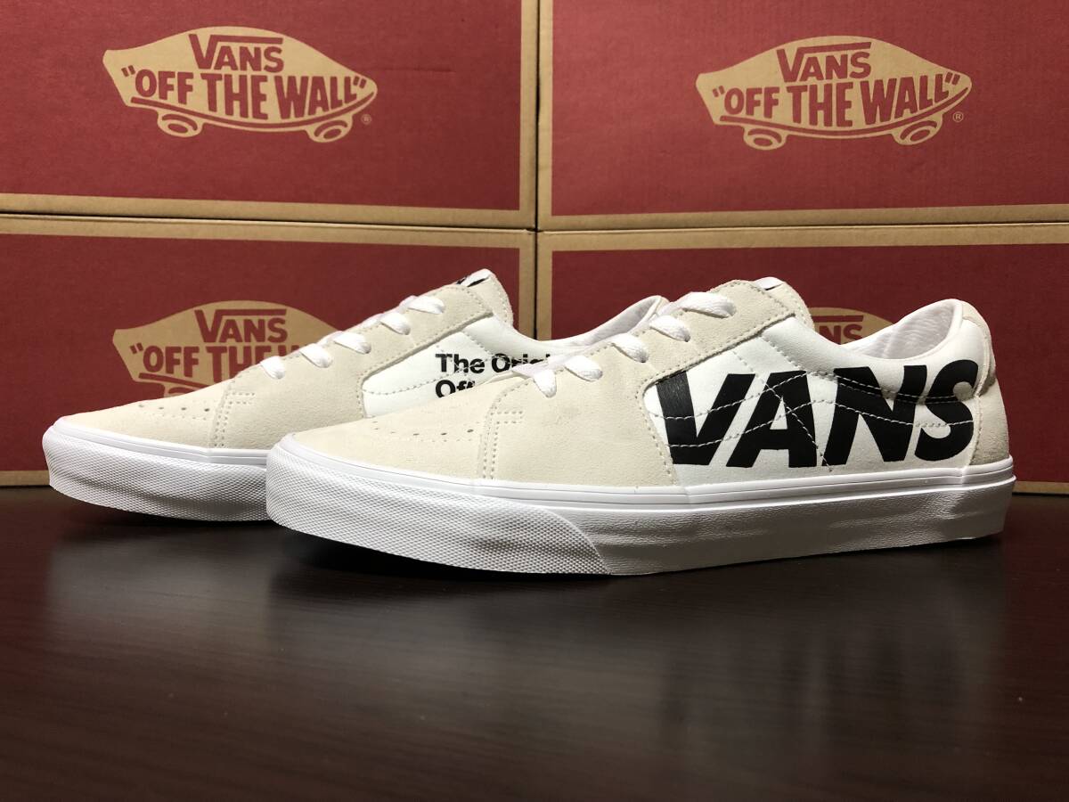 VANS ヴァンズ SK8-LOW スケートロー 29.0cm WHT/BLK_画像1