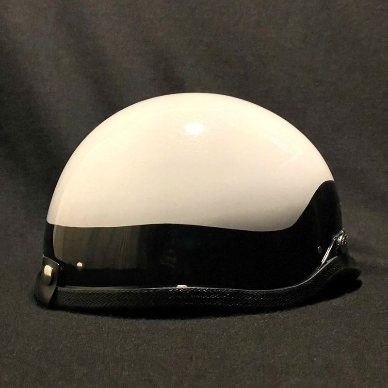 状態良好 PREMIER CROWN社　白×黒 C-3 ポリスヘルメット　サイズL　（ポリヘル）