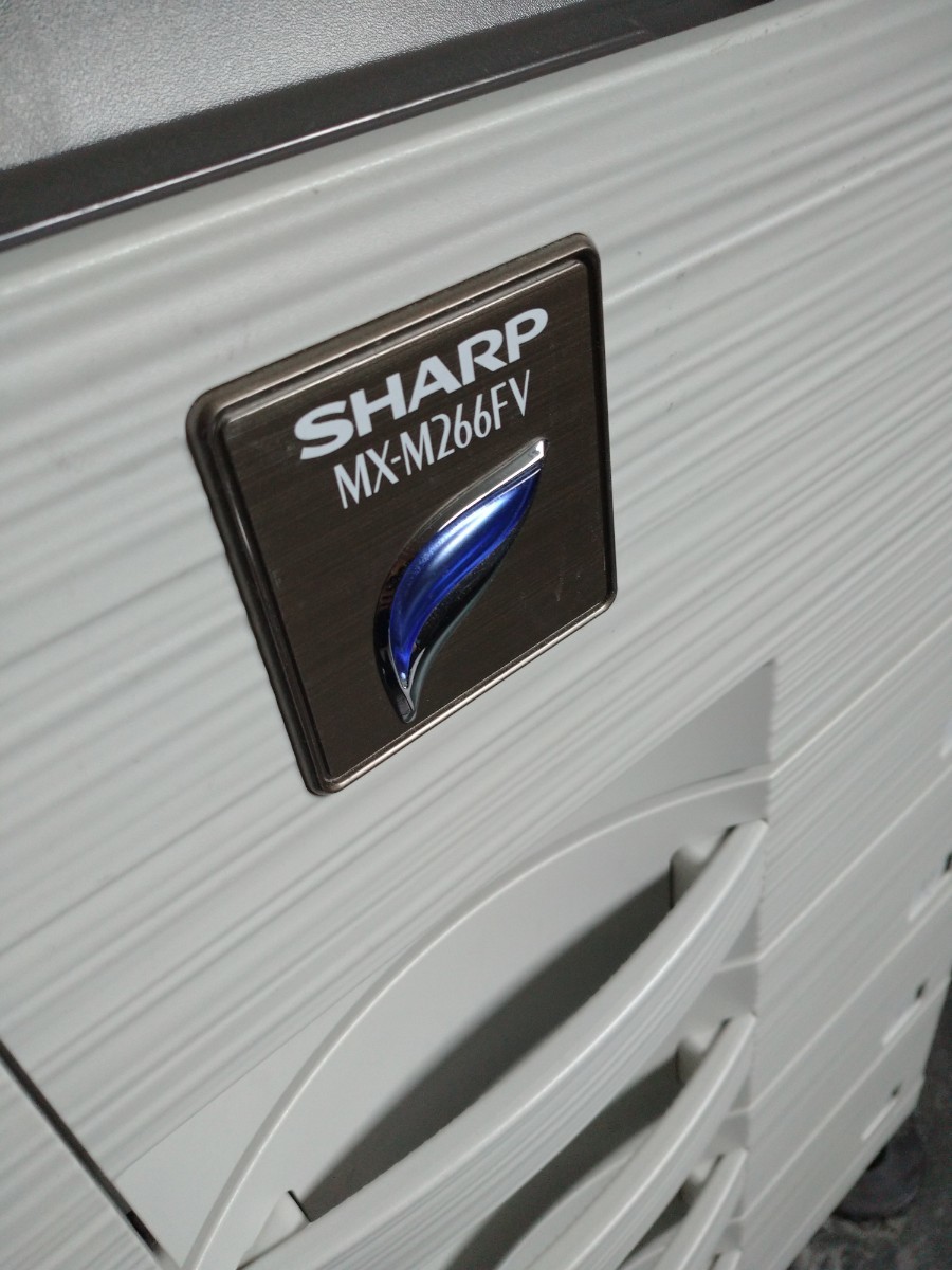  супер первоклассный очень красивый товар 2020 год производства sharp SHARP монохромный многофункциональная машина техническое обслуживание завершено общий счетчик 608 листов! подтверждение рабочего состояния гарантия испытательный пробег возможно печать бумага новый товар иметь модель MX-M266FV