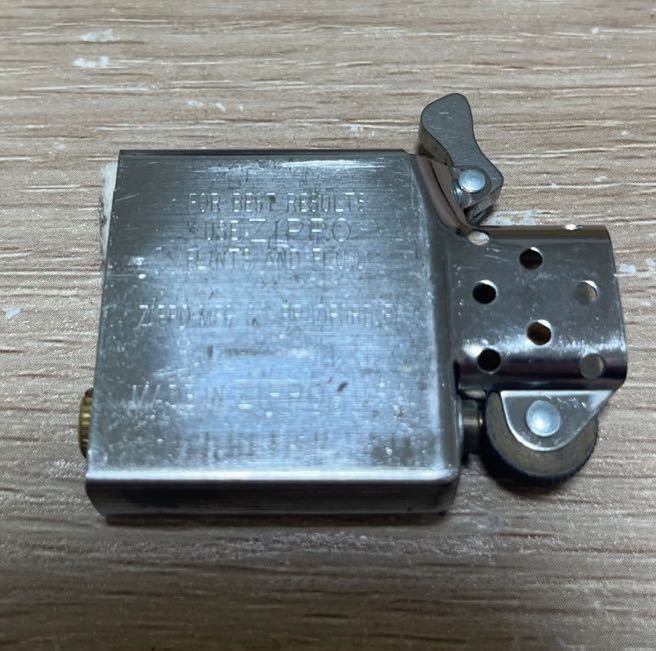 1996 年製 XII ZIPPO Zippo ジッポ オイルライター ライター 喫煙具 ビンテージの画像8