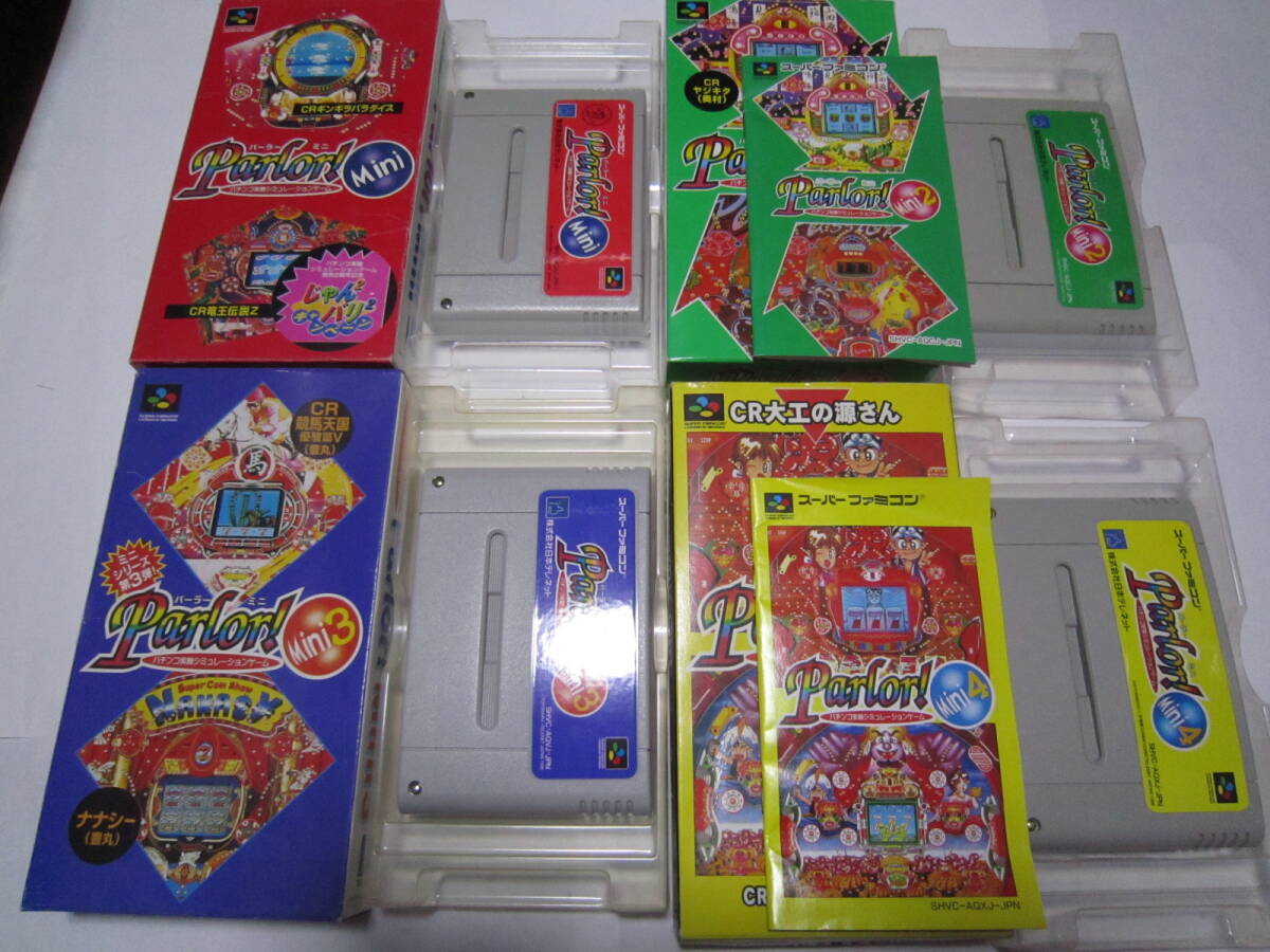  Super Famicom soft SUPER FAMICOM SOFT 8 шт parlor Mini Parlor mini 1 2 3 4 5 7 др. рабочее состояние подтверждено 