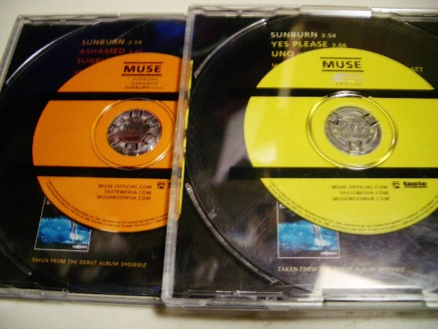 Muse(ミューズ) 「Sunburn」 UK盤 CD1.2セット_画像2