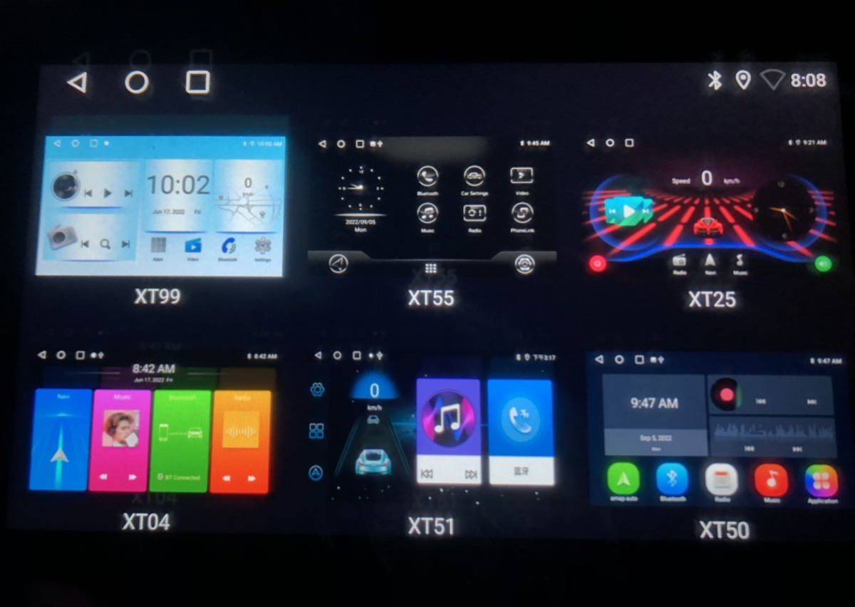 9インチ ジューク JUKE ディスプレイオーディオ Androidナビ メモリーナビ アンドロイド CarPlay Bluetooth 楽ナビ 2DIN ドラレコ カメラ_画像3