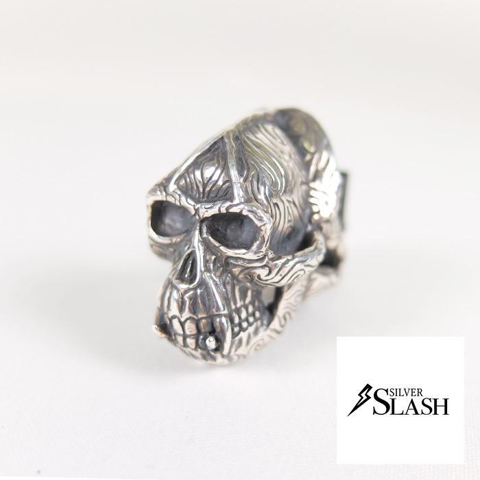 【高知インター店】 SLASH】オランウータンスカルリング/17号リング/ゴツめ/サル/猿 17号~