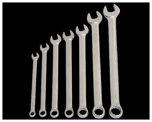 DEEN combination wrench 7 piece set 